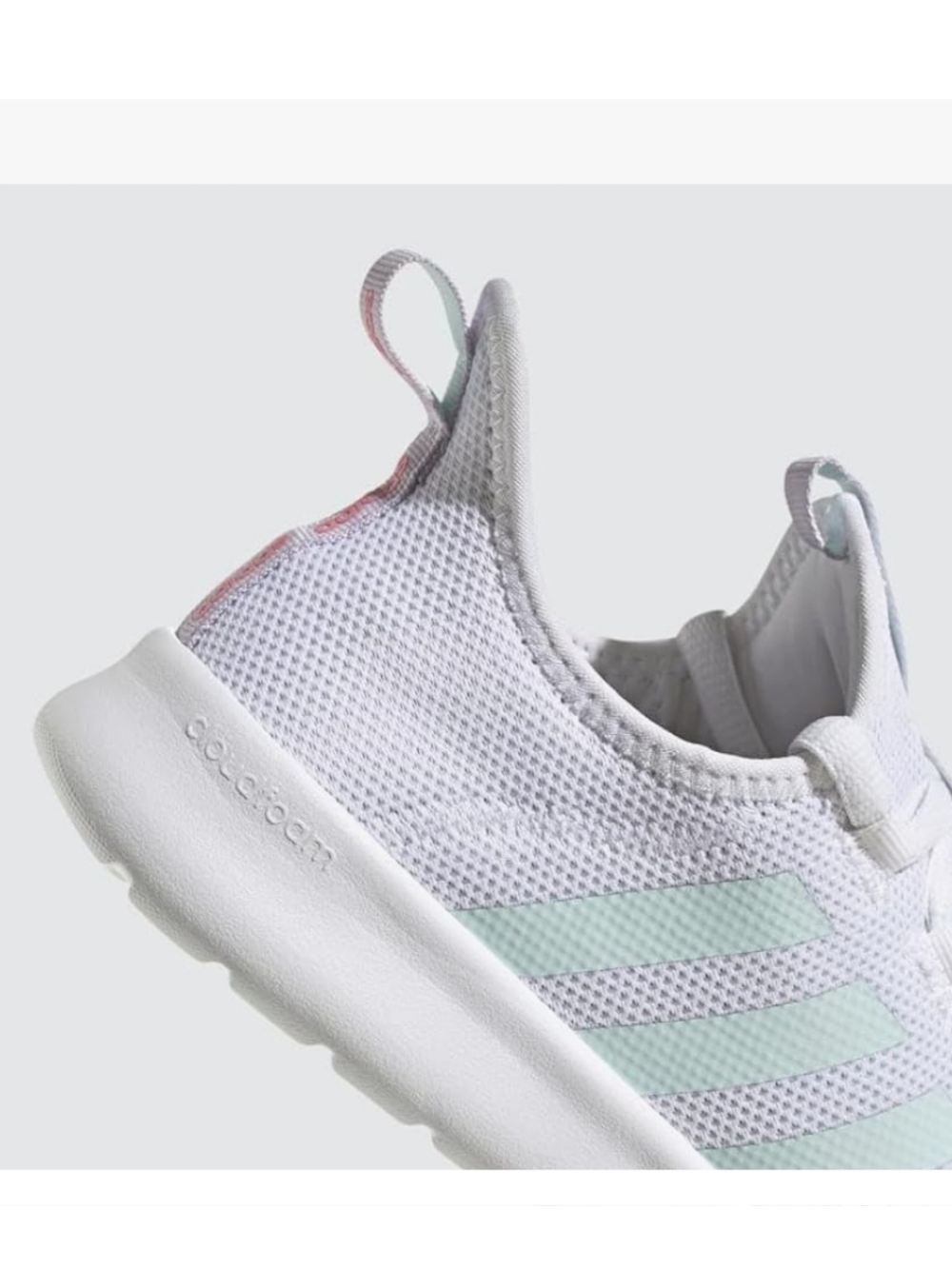 Adidas Cloudfoam Pure 2.0 Women’s Size 9.5 – White Halo Mint – EUC - Picture 5 of 8